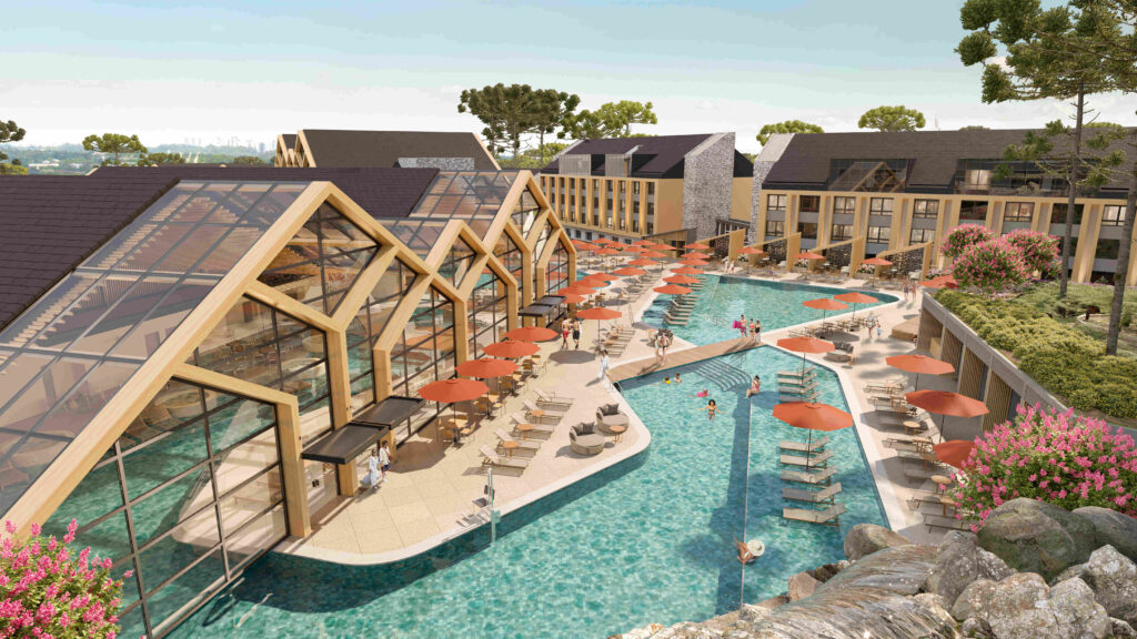 Residence Club Hard Rock Hotel Gramado avança para fase estrutural com múltiplas frentes de trabalho e produção industrializada