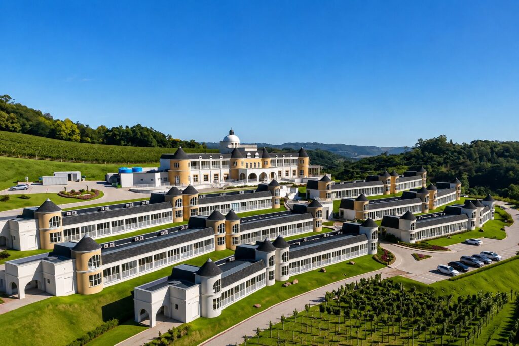 Mundo Planalto inaugura Castelos do Vale, o primeiro resort dentro de uma vinícola no Brasil, em Bento Gonçalves